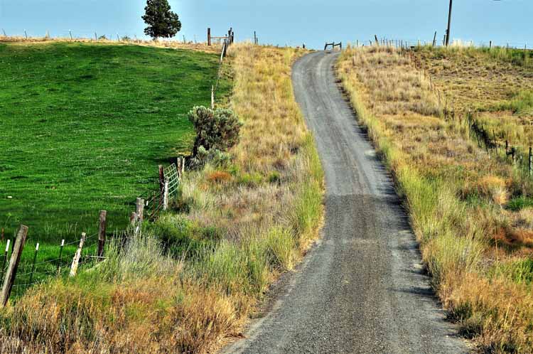 narrow road